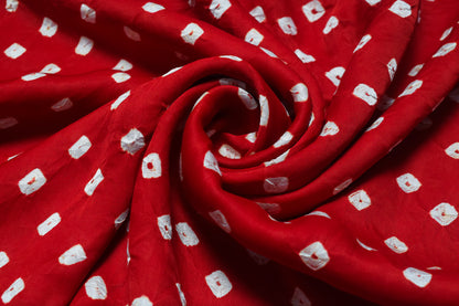 Bandhej [ Tie-Dye] Modal Silk Bandhej [ Tie-Dye] Unstitched Kurta Fabric  Mtr Length  3 Mtr  Length  -  SKU : MS11A01A