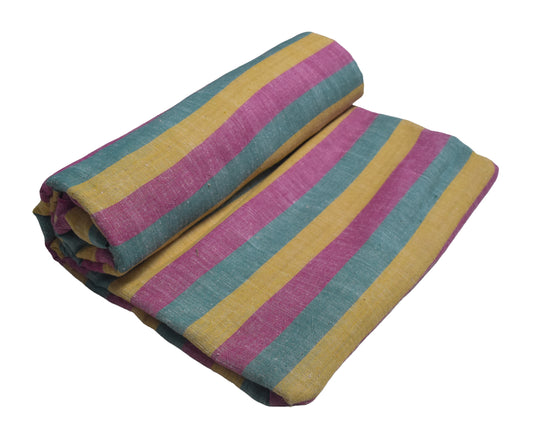 Handloom Woven Kala Cotton Patterned Weaving Unstitched Kurta Fabric  2.50 Mtr  Length  -  SKU : DB26601A