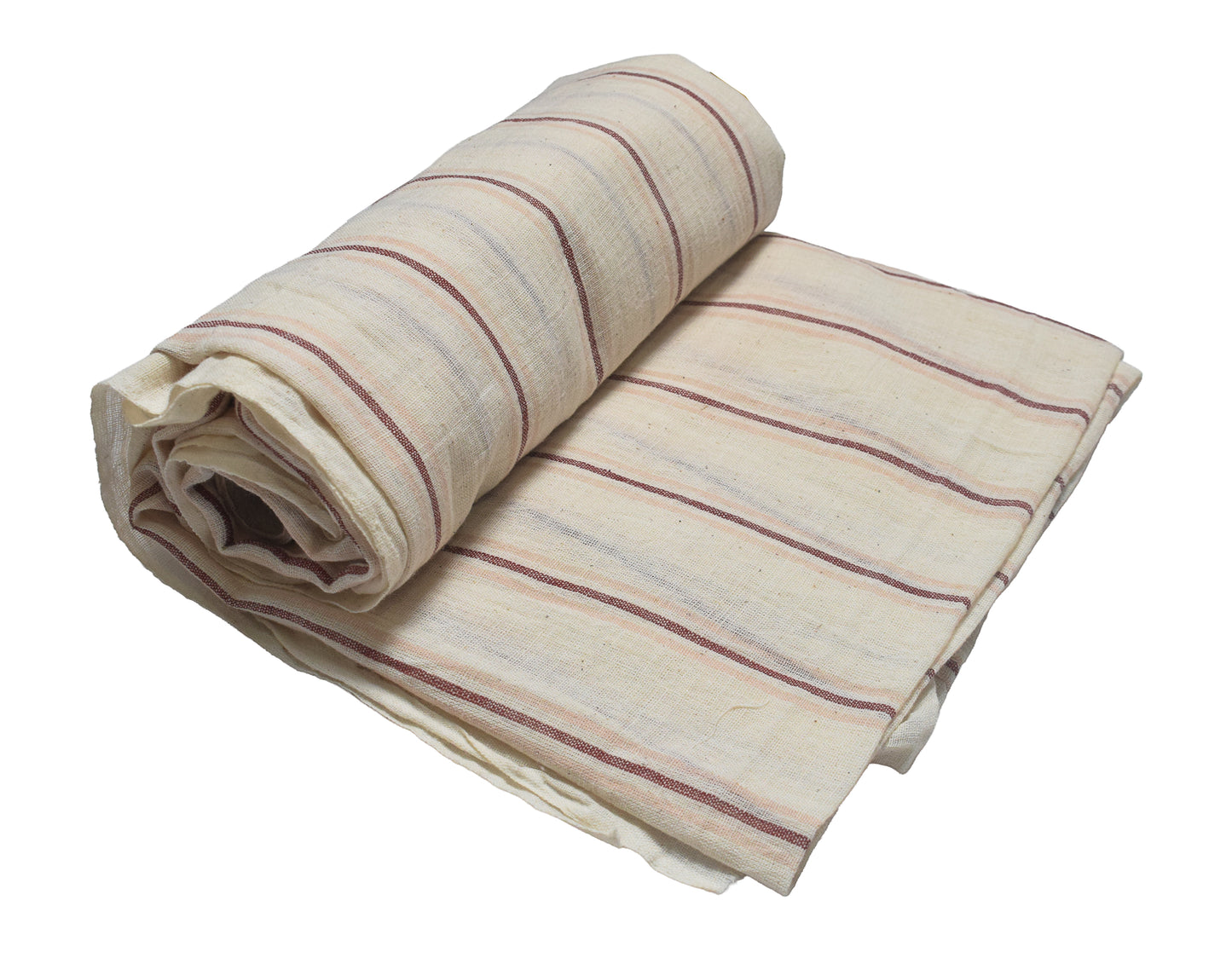 Handloom Woven Kala Cotton Patterned Weaving Unstitched Kurta Fabric  Mtr Length  2.5 Mtr  Length  -  SKU : GG10931A