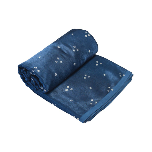 Bandhej [ Tie-Dye] Mashru Silk Unstitched Kurta Fabric   2.5 Mtr  Length  -  SKU : HM02C01B