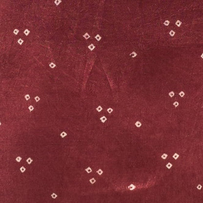 Bandhej [ Tie-Dye] Mashru Silk Unstitched Kurta Fabric   3 Mtr  Length  -  SKU : HM01C04C
