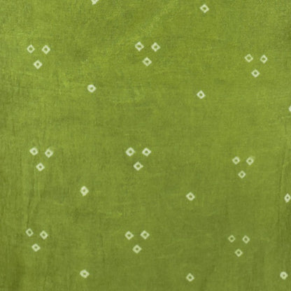 Bandhej [ Tie-Dye] Mashru Silk Unstitched Kurta Fabric   3 Mtr  Length  -  SKU : HM01C04A