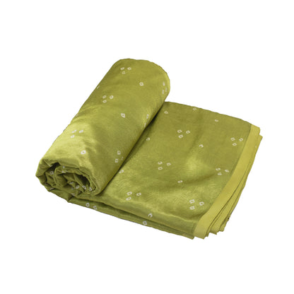 Bandhej [ Tie-Dye] Mashru Silk Unstitched Kurta Fabric   3 Mtr  Length  -  SKU : HM01C04E