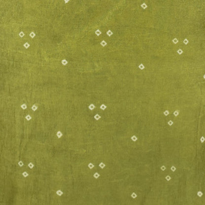 Bandhej [ Tie-Dye] Mashru Silk Unstitched Kurta Fabric  Mtr Length  3 Mtr  Length  -  SKU : HM12802E