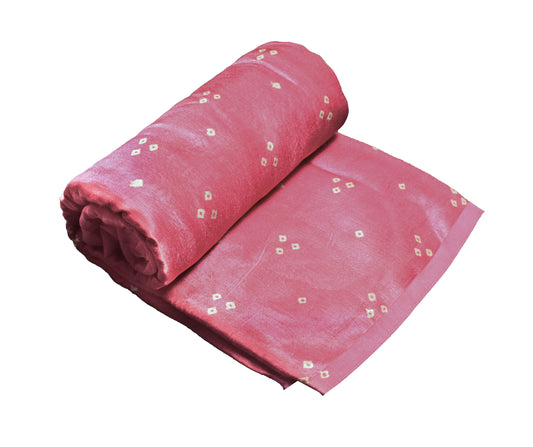 Bandhej [ Tie-Dye] Mashru Silk Unstitched Kurta Fabric   2.5 Mtr  Length  -  SKU : HM02C01A