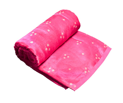Bandhej ( Tie-Dye) Mashru Silk Unstitched Kurta Fabric    2.5 Mtr  Length  -  SKU : HM16C03D