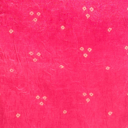 Bandhej [ Tie-Dye] Mashru Silk Unstitched Kurta Fabric   2.5 Mtr  Length  -  SKU : HM02C01C