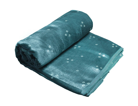 Bandhej [ Tie-Dye] Mashru Silk Unstitched Kurta Fabric   2.5 Mtr  Length  -  SKU : HM02C01L