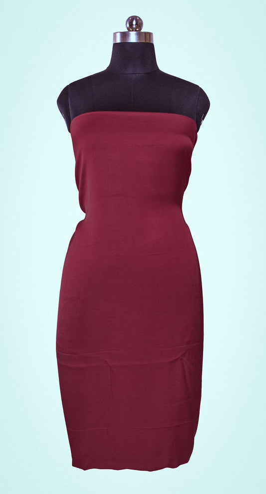 Plain Dyeing Modal Silk Plain Hand Dyed Unstitched Kurta Fabric  Mtr Length  3 Mtr  Length  -  SKU : HM06802R