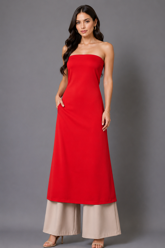 Plain Dyeing Modal Silk Plain Hand Dyed Unstitched Kurta Fabric 2.5 Mtr  Length  -  SKU : HM10C01M