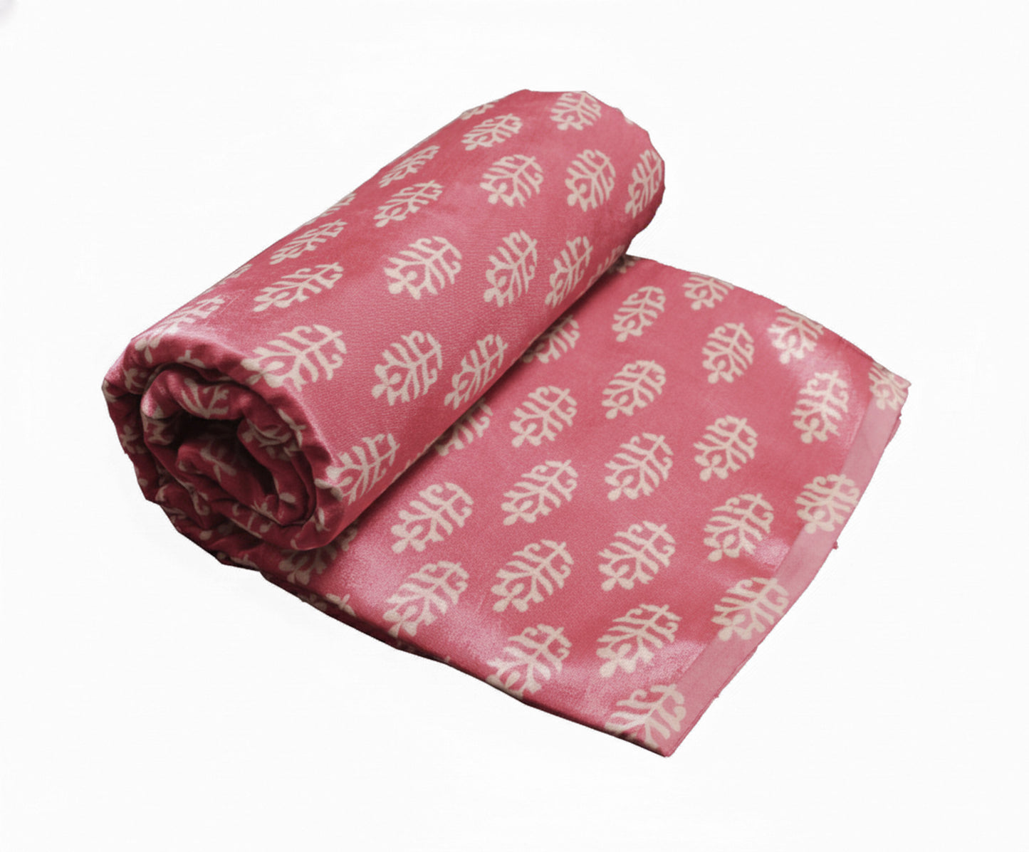 Screen Print Hand Printed Mashru Silk Unstitched Kurta Fabric   2.5 Mtr  Length  -  SKU : HM01C05C