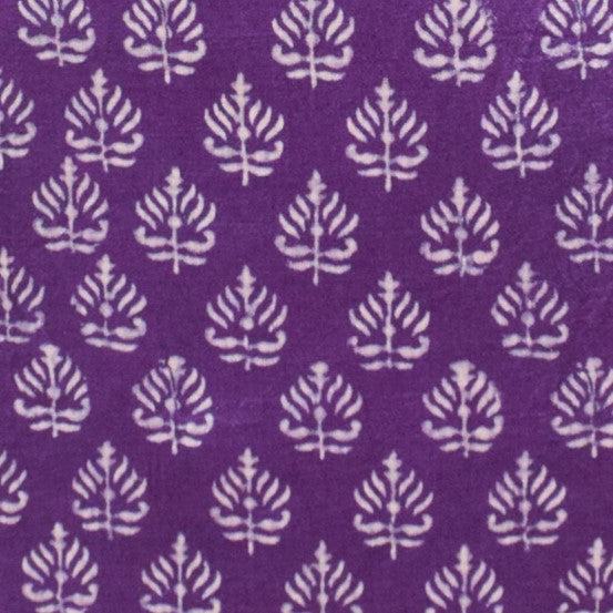 Screen Print Hand Printed Mashru Silk Unstitched Kurta Fabric    2.5 Mtr  Length  -  SKU : HM16C01I