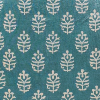 Screen Print Hand Printed Mashru Silk Unstitched Kurta Fabric   2.5 Mtr  Length  -  SKU : HM01C05D