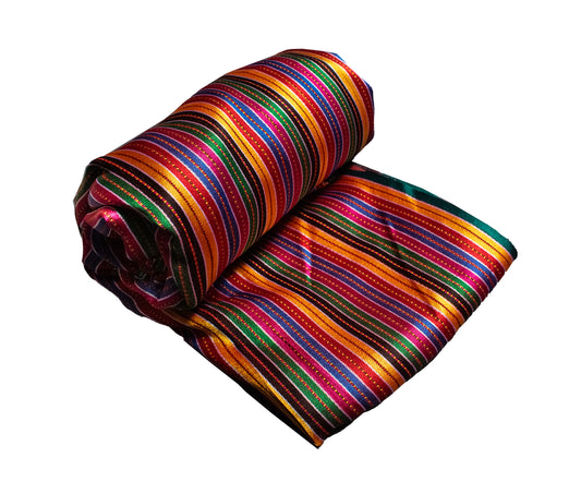 Handloom Woven Mashru Silk Handloom 36 Inch Width Unstitched Kurta Fabric  Mtr Length  2.25 Mtr  Length  -  SKU : HM21501C