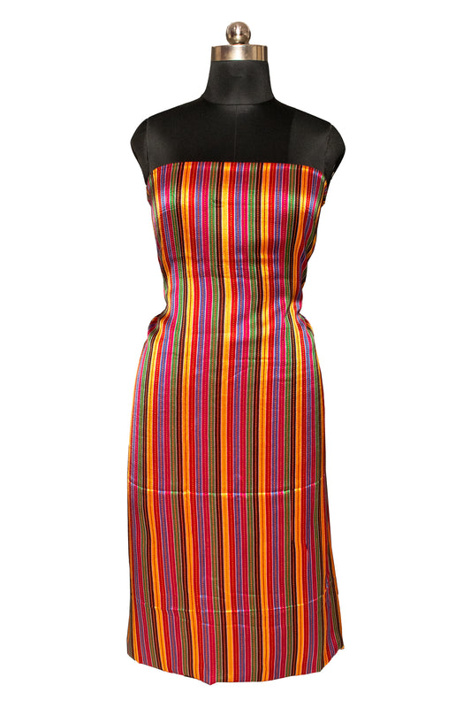 Handloom Woven Mashru Silk Handloom 36 Inch Width Unstitched Kurta Fabric  Mtr Length  2.25 Mtr  Length  -  SKU : HM21501C