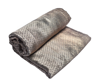 Grain [Dani] Weave Mashru Silk Unstitched Kurta Fabric   2.5 Mtr  Length  -  SKU : 0075-CRBK