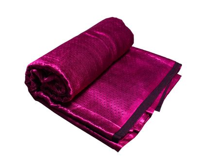 Grain [Dani] Weave Mashru Silk Unstitched Kurta Fabric   2.5 Mtr  Length  -  SKU : 0075-PKBK