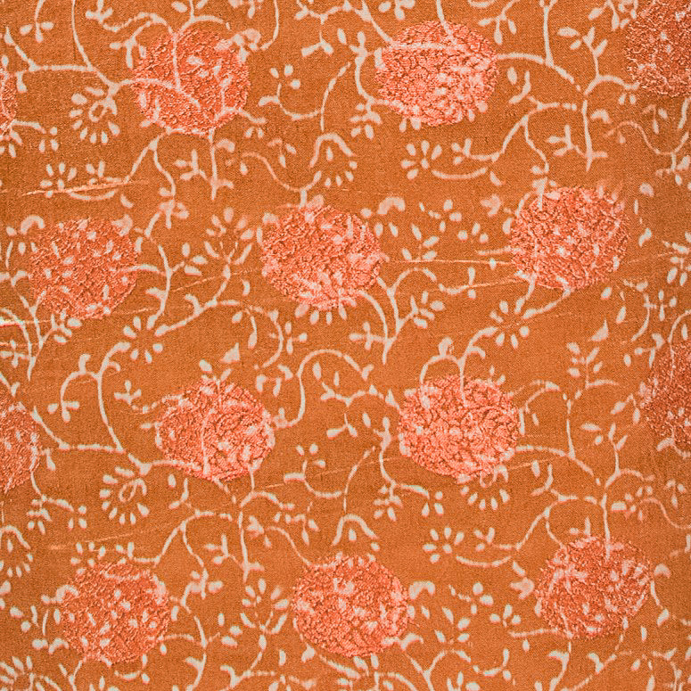 Floral Print Mashru Silk Jari Butta Unstitched Kurta Fabric   2.5 Mtr  Length  -  SKU : HM22A01D