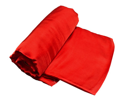 Plain Dyeing Modal Silk Unstitched Kurta Fabric   1.7 Mtr  Length  -  SKU : 0083-RDRD