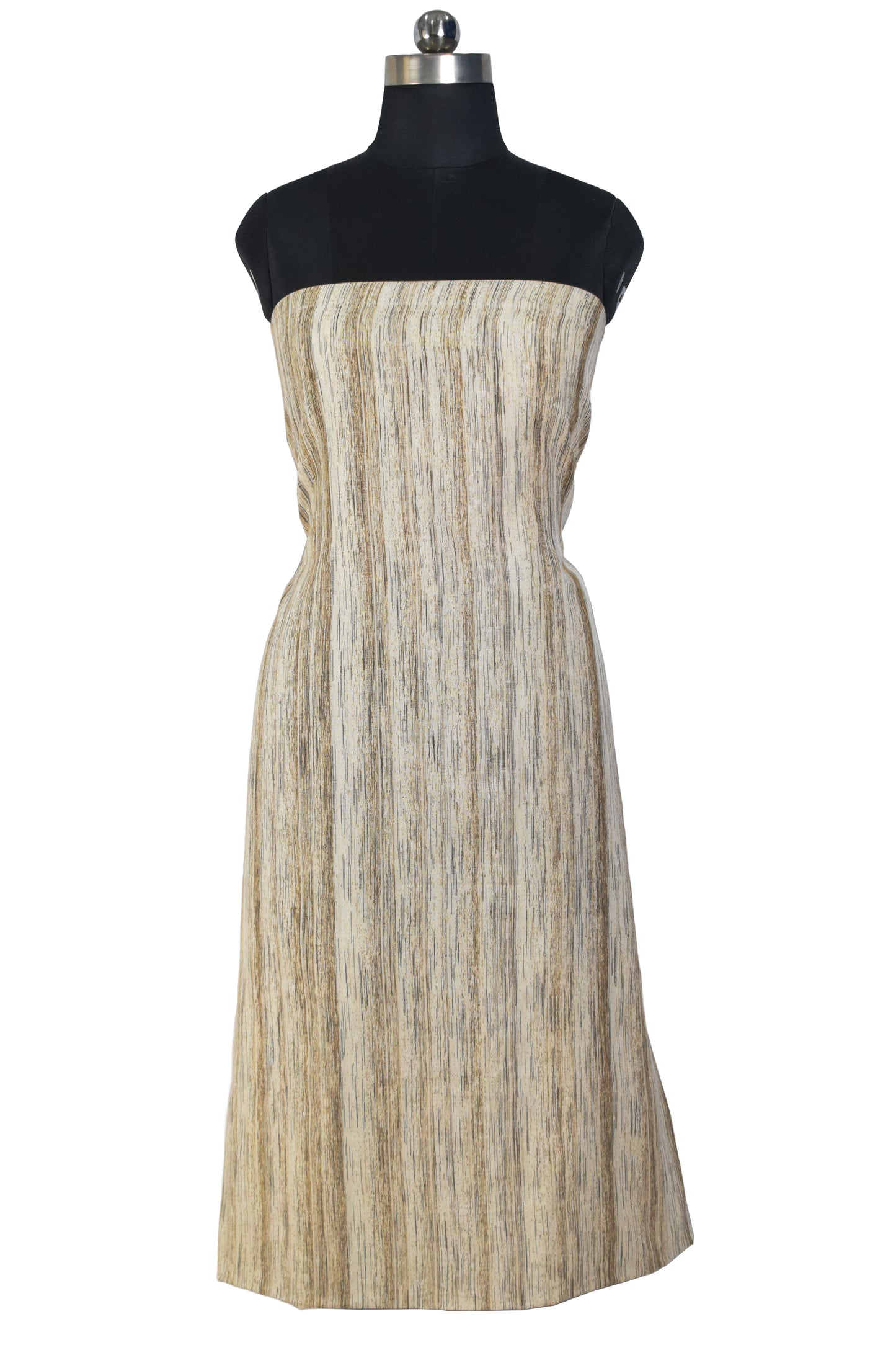 Weaving Design Fine Cotton Thread Dyeing Weaving Handloom Woven Unstitched Kurta Fabric  Mtr Length  2.5 Mtr  Length  -  SKU : DV19402A