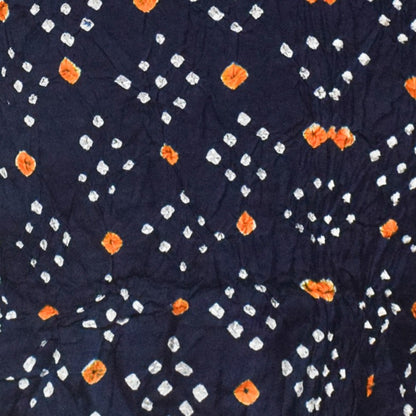Bandhej [ Tie-Dye] Modal Silk Multi (Bandhej - Tie Dye) Unstitched Kurta Fabric  Mtr Length  2.5 Mtr  Length  -  SKU : 0091-NBYE