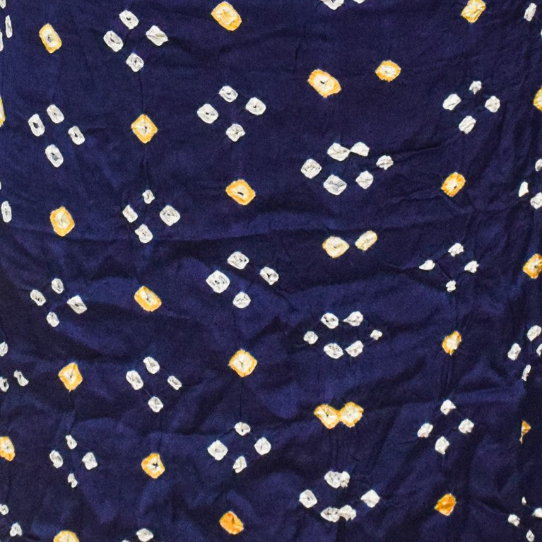 Multi (Bandhej - Tie Dye) Modal Silk Unstitched Kurta Fabric  Mtr Length  2.5 Mtr  Length  -  SKU : KH25801E