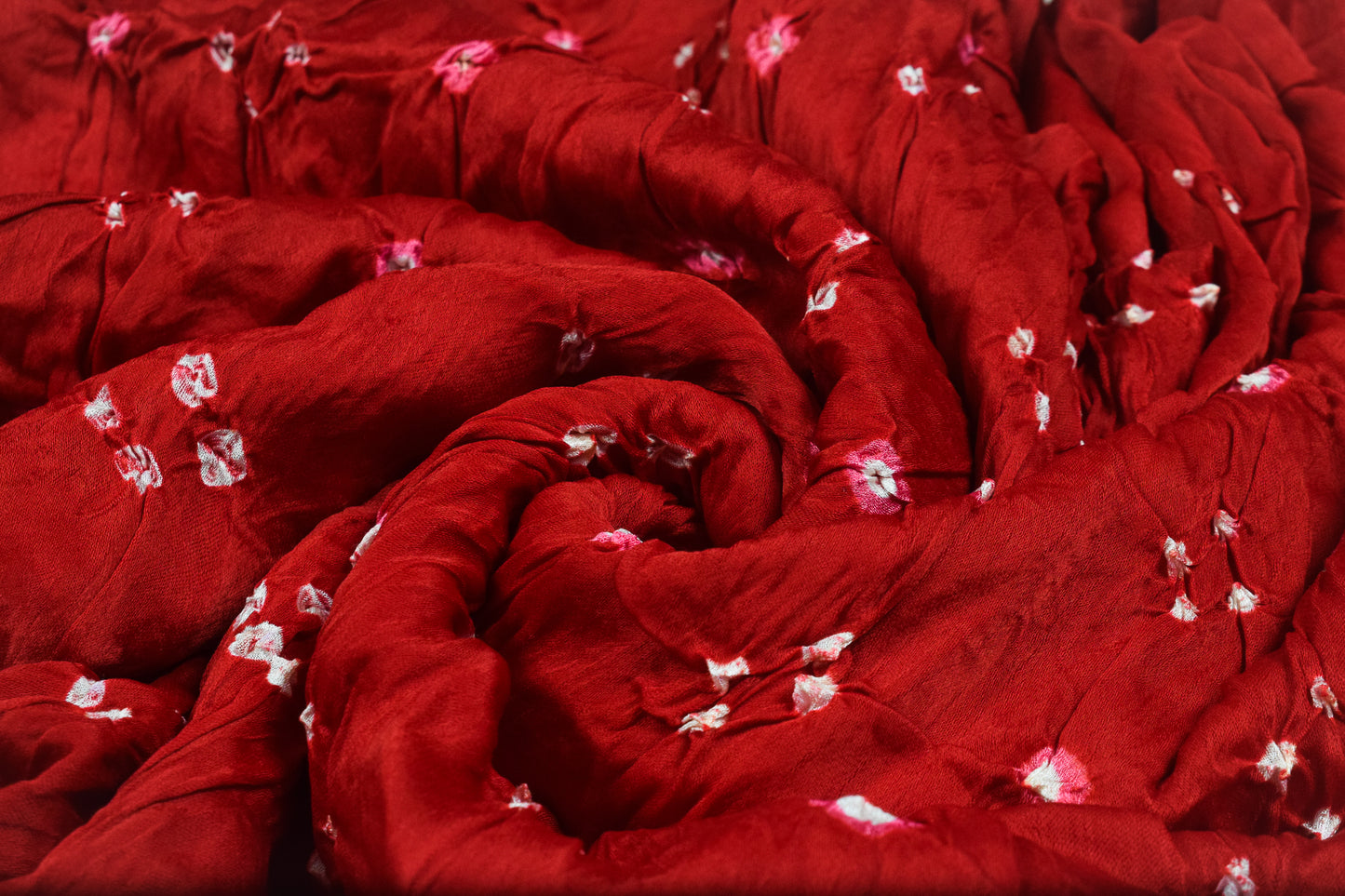 Multi (Bandhej - Tie Dye) Modal Silk Unstitched Kurta Fabric  Mtr Length  2.5 Mtr  Length  -  SKU : KH25801J