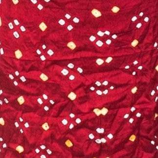 Multi (Bandhej - Tie Dye) Modal Silk Unstitched Kurta Fabric  Mtr Length  2.5 Mtr  Length  -  SKU : KH25801H