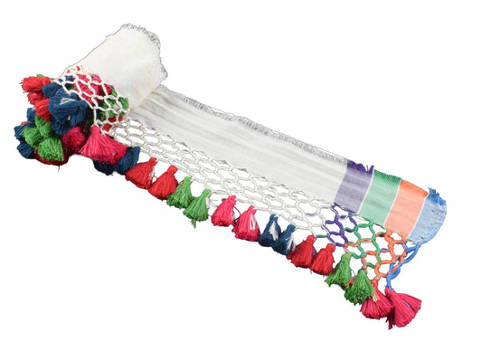 Plain Dyeing Cotton Hand Woven Handwork Border  - 1.2 Mtr Length    -  SKU : BM22901A