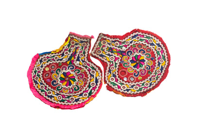 Ahir Work cotton Fine Threadwork Hand Embroidery Handwork Patch    -  SKU: MD17414A