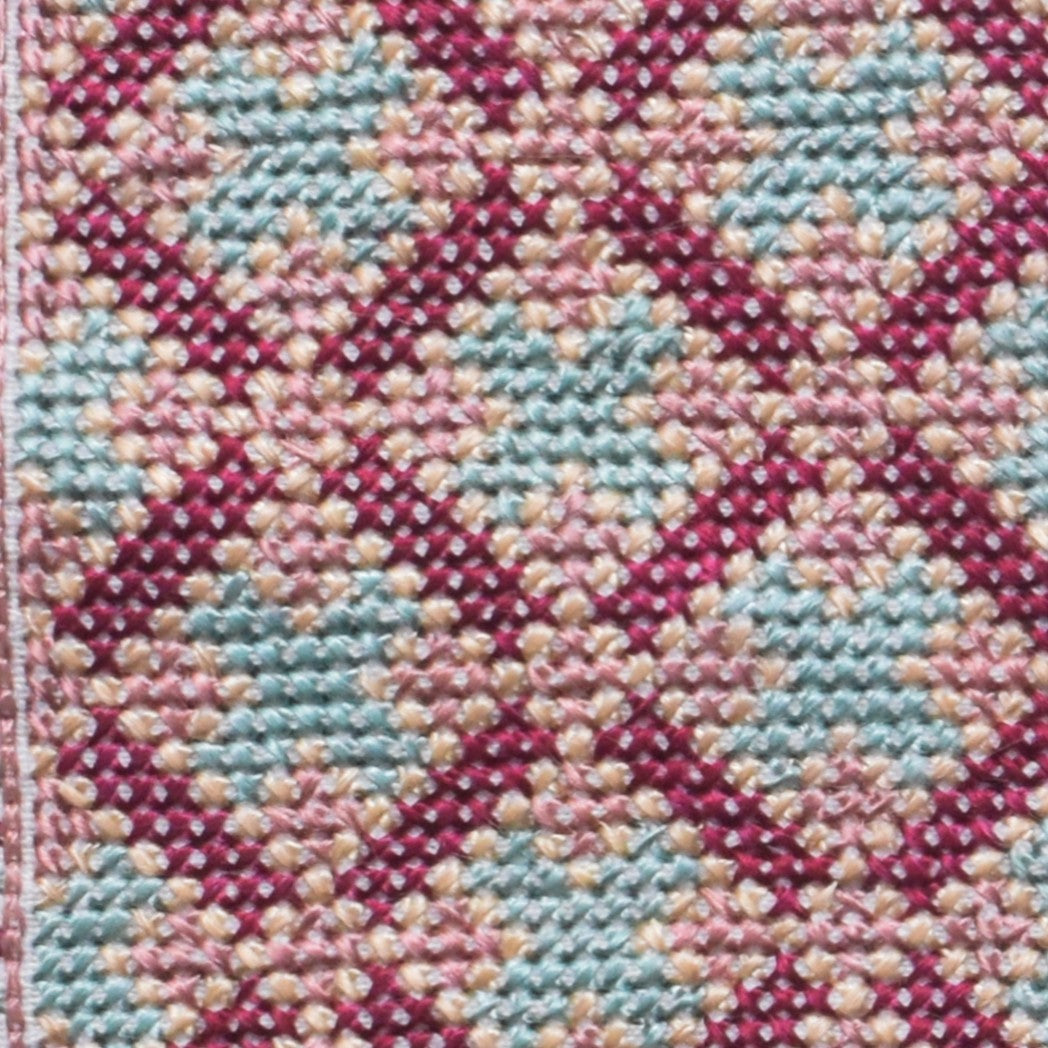 Jat Work Cotton Hand Embroidered Handwork Patch  - 15 cms Length    -  SKU : SH10603A