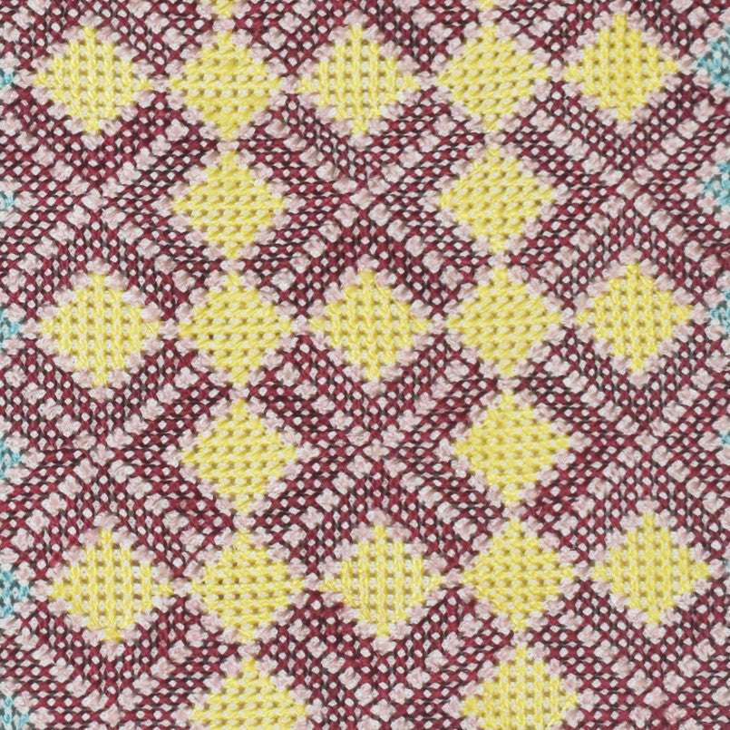 Jat Work Cotton Hand Embroidered Handwork Patch  - 20 cms Length   -  SKU : SH15610A