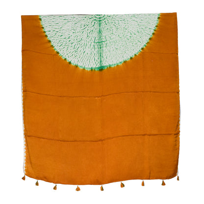 Plain Dyeing Modal Silk Shibori Kurta-Dupatta (Two Piece Set) with Tassels - 2.5 Mt Top    -  SKU : AI26904A