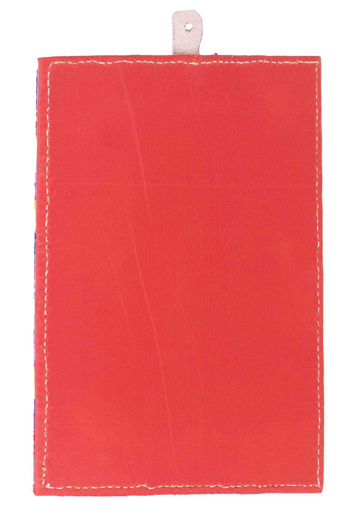 Punch Work Rexine Handcrafted Mirror Large - Rectangle within Rectangle - 29.5 cms Length   -  SKU : AH28517C