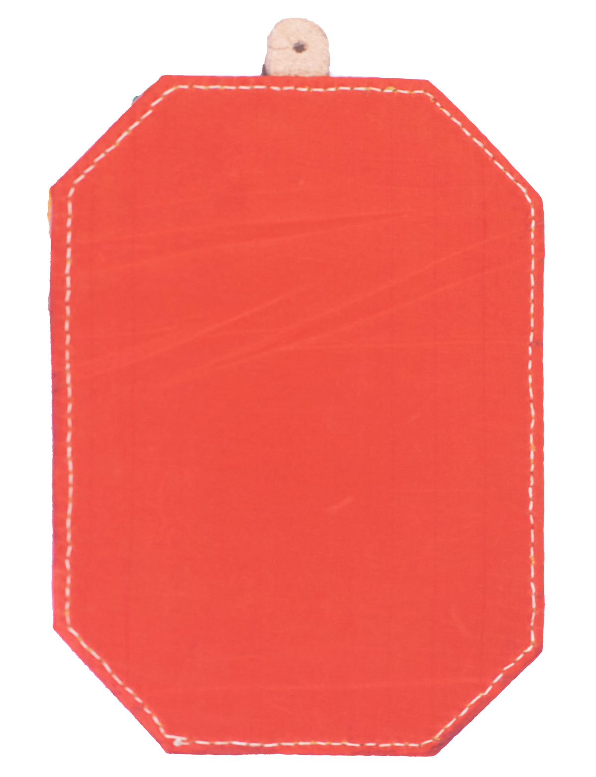 Punch Work Rexine Handcrafted Mirror Large - Rectangle Cut with Rectangle Cut - 31.5 cms Length   -  SKU : AH28522A