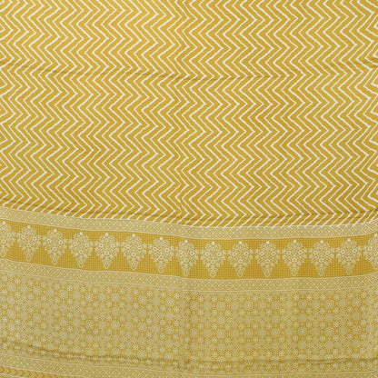 Laheryu Print Modal Silk Lagdi Patto with Tassels Screen Print Hand Printed Saree  - With Blouse Piece - 5.5 Mtr Length    -  SKU : ID04C02B