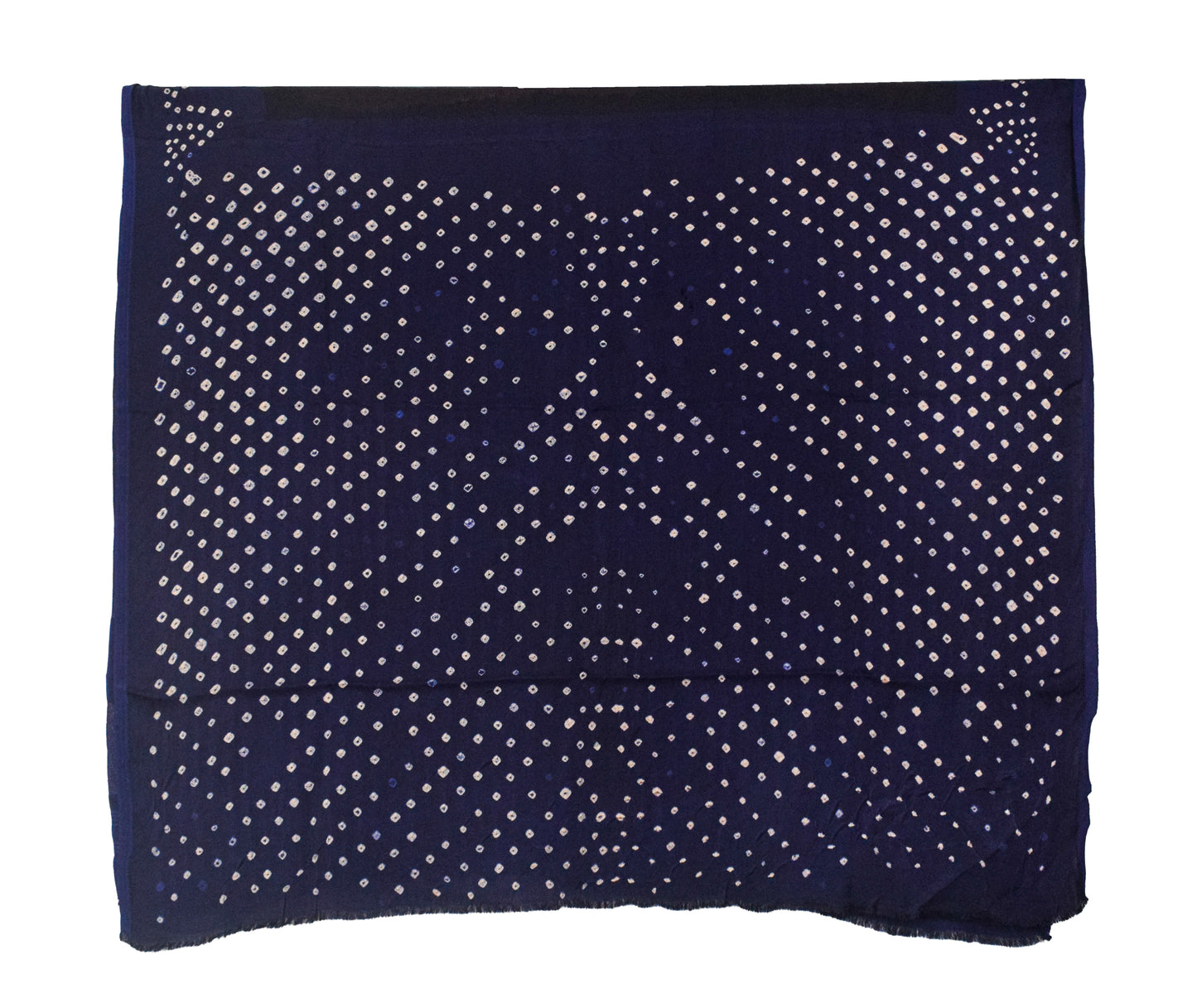 Ajrakh Modal Silk Part Natural Dye Bandhej Border & Bandhej Pallu Gharchola Design Saree Hand Block Print - With Blouse Piece - 5.5 Mtr Length    -  SKU : ZD15A01B