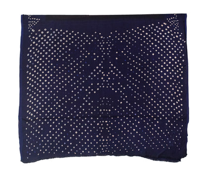 Ajrakh Modal Silk Part Natural Dye Bandhej Border & Bandhej Pallu Gharchola Design Saree Hand Block Print - With Blouse Piece - 5.5 Mtr Length    -  SKU : ZD15A01B