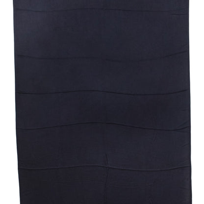 Plain Dyeing Modal Silk Saree with Tassels - With Blouse Piece - 5.5 Mtr Length   -  SKU : 0175-DBDB