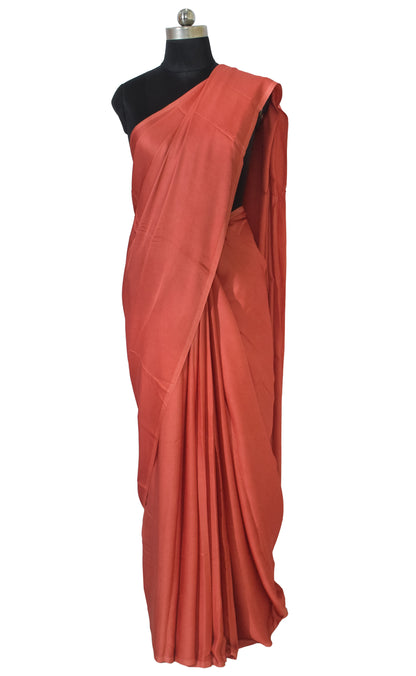 Plain Dyeing Modal Silk Saree with Tassels - With Blouse Piece - 5.5 Mtr Length   -  SKU : 0175-PHPH