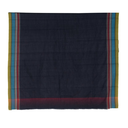 Weaving Design Fine Cotton Patterned Weaving Fumka Work Saree with Blouse Piece - 5.5 Mtr Length   -  SKU : DB11601A