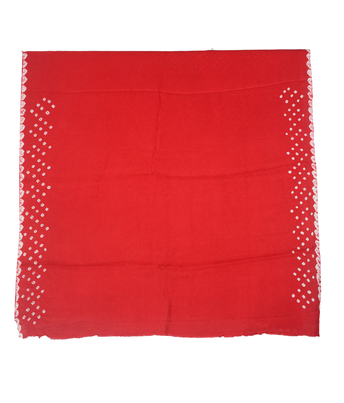 Plain Dyeing Modal Silk Bandhej Pallu Saree with Nakshi Border - With Blouse Piece - 5.5 Mtr Length   -  SKU : ZD27707A