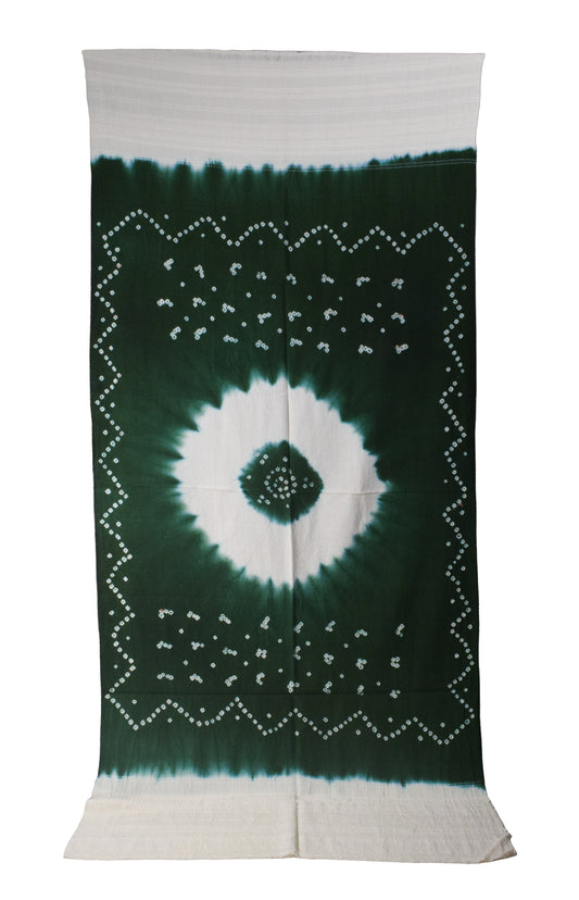 Bandhej [ Tie-Dye] Wool Shawl  - 2.1 Mtr Length    -  SKU : DB26A01C