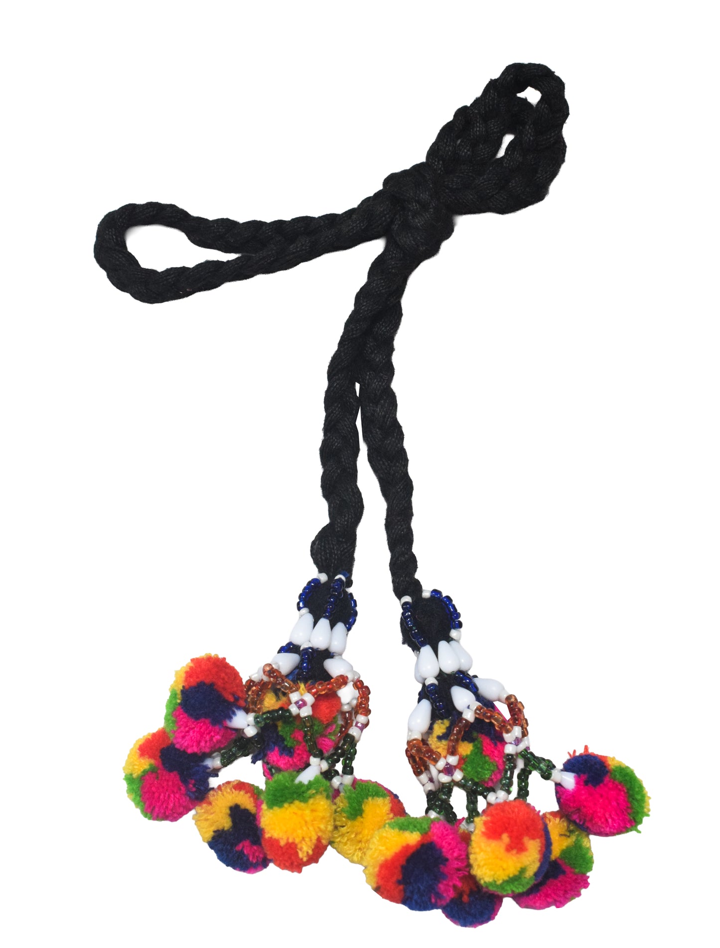 Bead Work Cotton Zhumkha  - 28 cms Length    -  SKU : 0010-MCMC