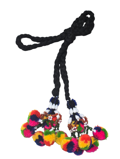 Bead Work Cotton Zhumkha  - 28 cms Length    -  SKU : 0010-MCMC