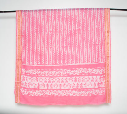 Wax Batik Cotton Hand Printed Dress Material    -  SKU: AA16802I