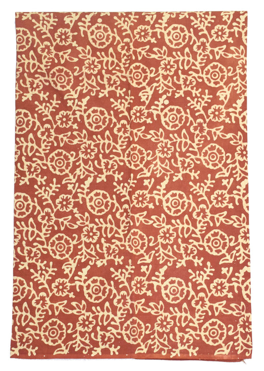 Dupatta-Salwar - Wax Batik - Double Colour - Full Printed