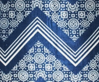Laheryu Print Mashru Silk Hand Printed Fabric    -  SKU: ID19A02E